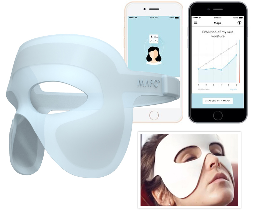 5 лучших beauty-гаджетов этого лета: Сенсорная маска Mapo, успешный стартап парижской компании Wired Beauty