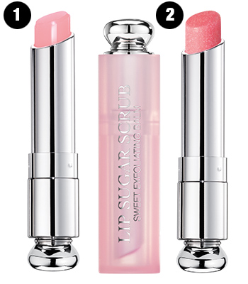 1. Dior Addict Lip Glow оттенок 39
2. Бальзам-эксфолиант Dior Lip sugar scrub