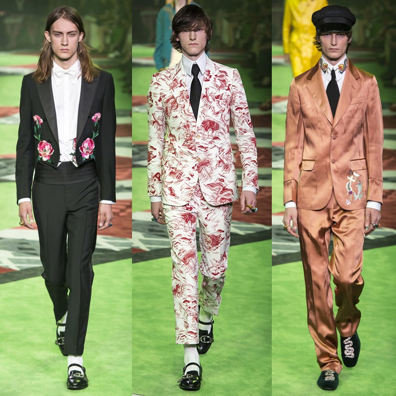 Men in Style: лучшие мужские коллекции сезона весна-лето 2017. Gucci