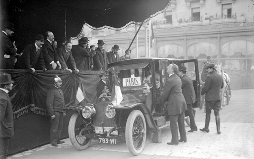 Первое ралли в Монте-Кало, 1911