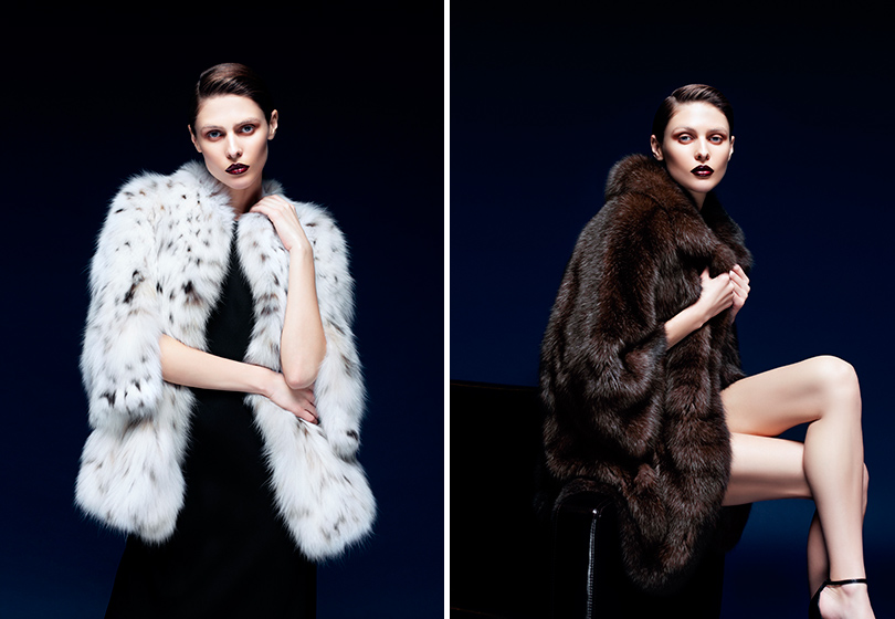 Блеск и роскошь 70-х в лукбуке новой коллекции Fur Fashion House Izeta