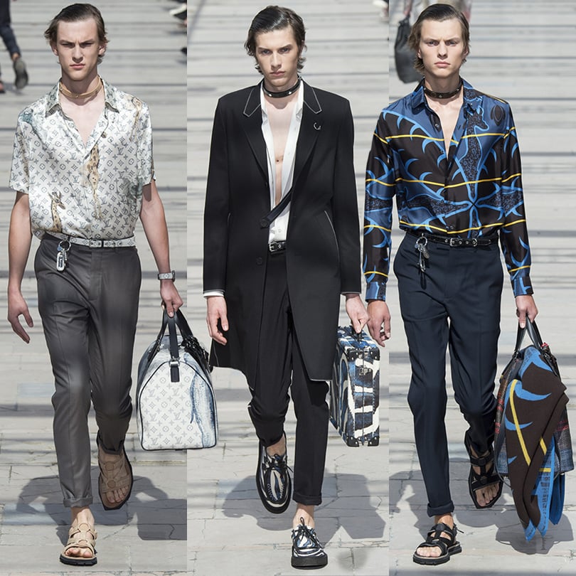 Men in Style: лучшие мужские коллекции сезона весна-лето 2017. Louis Vuitton