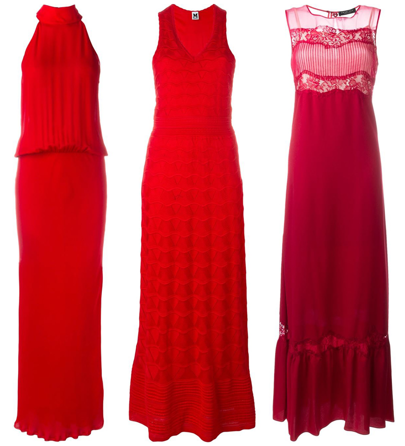 Trend Alert: все оттенки красного на ковровой дорожке в Каннах. Красные макси-платья Nili Lotan, M Missoni и Twin-Set