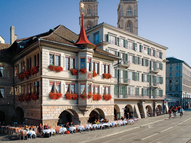 Summer Time: 7 причин для незабываемого арт-путешествия в Цюрих. Ресторан Цунфтхаус-цур-Вааг