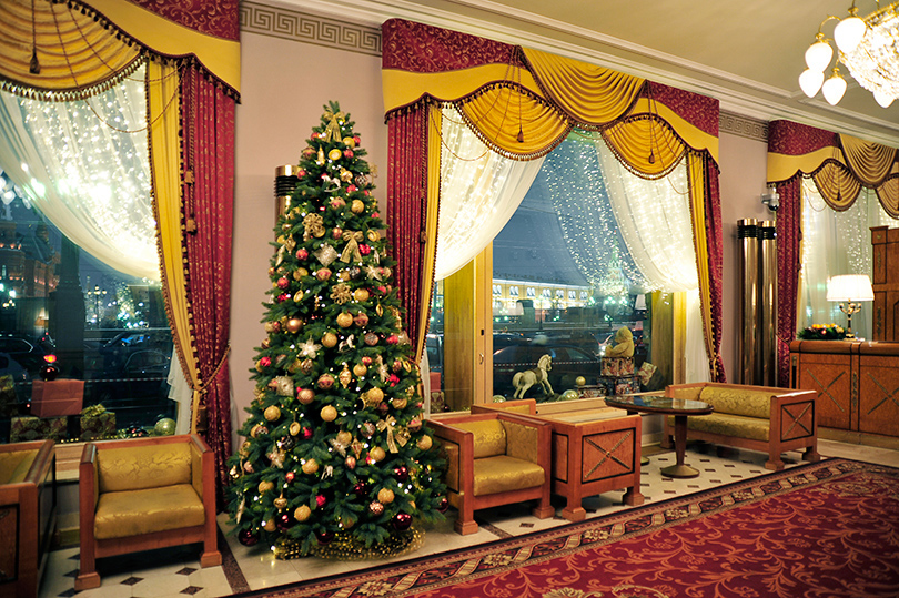 Новый год в отелях Москвы: «Националь»
