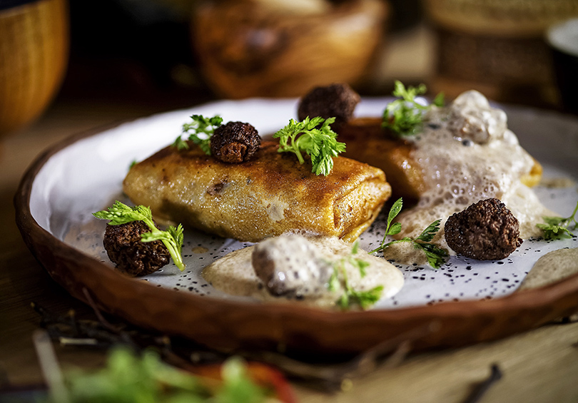 Масленица в московских ресторанах: Mushrooms