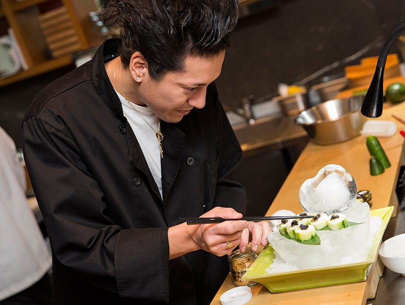 Новый шеф японского ресторана Fumisawa Sushi Джун Кондо