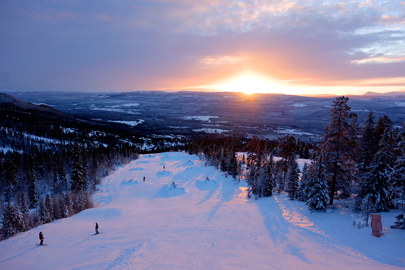 Зимний отдых в горах — выбираем лучшие горнолыжные курорты: Вемдален, Швеция