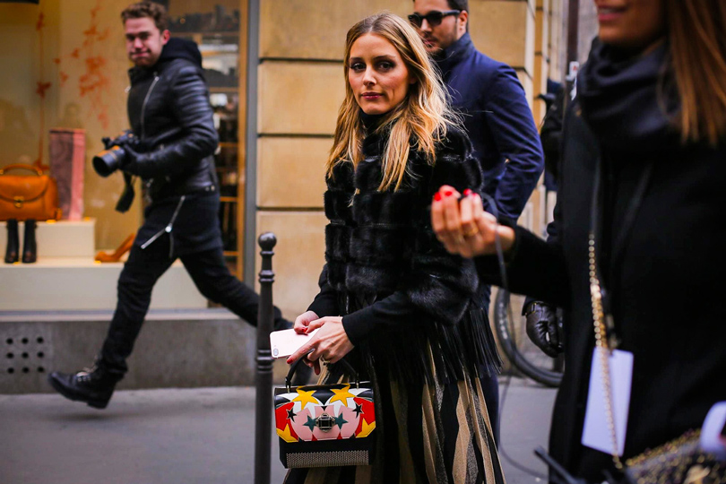Style Notes: показ Elie Saab на Неделе высокой моды в Париже. Оливия Палермо перед показом