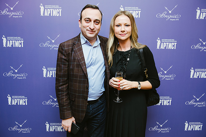 День рождения благотворительного фонда «Артист». Гор Нахапетян и Мария Миронова