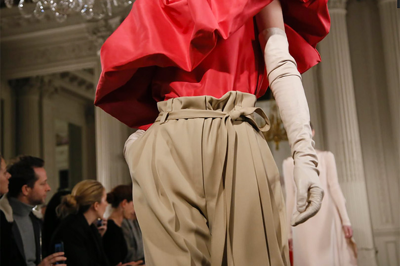 Показ Valentino в рамках Недели высокой моды в Париже