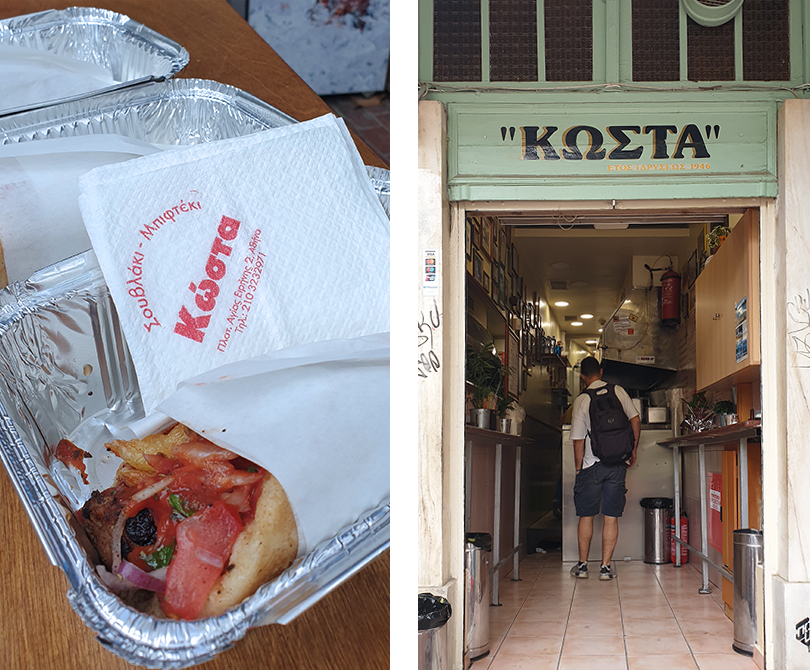 Хотя бы раз в жизни попробуйте греческий street food — это не очень полезно, но безумно вкусно!