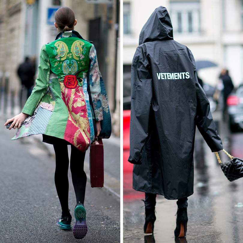 Уличный стиль на Paris Fashion Week, 2016.