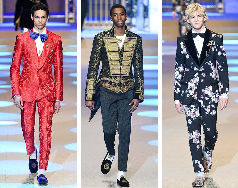 Все самое интересное с недель мужской моды: Dolce & Gabbana