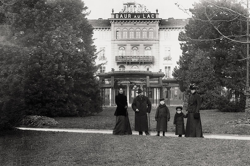 Семья Крахт в Цюрихе. 1901