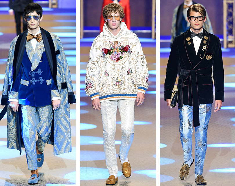 Все самое интересное с недель мужской моды: Dolce & Gabbana