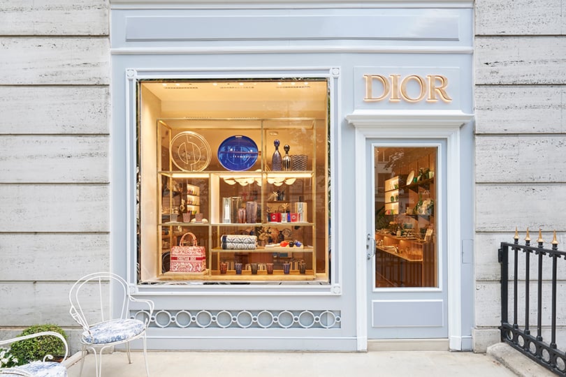 Место силы: на Авеню Монтень, 28 открылся новый бутик Dior Maison