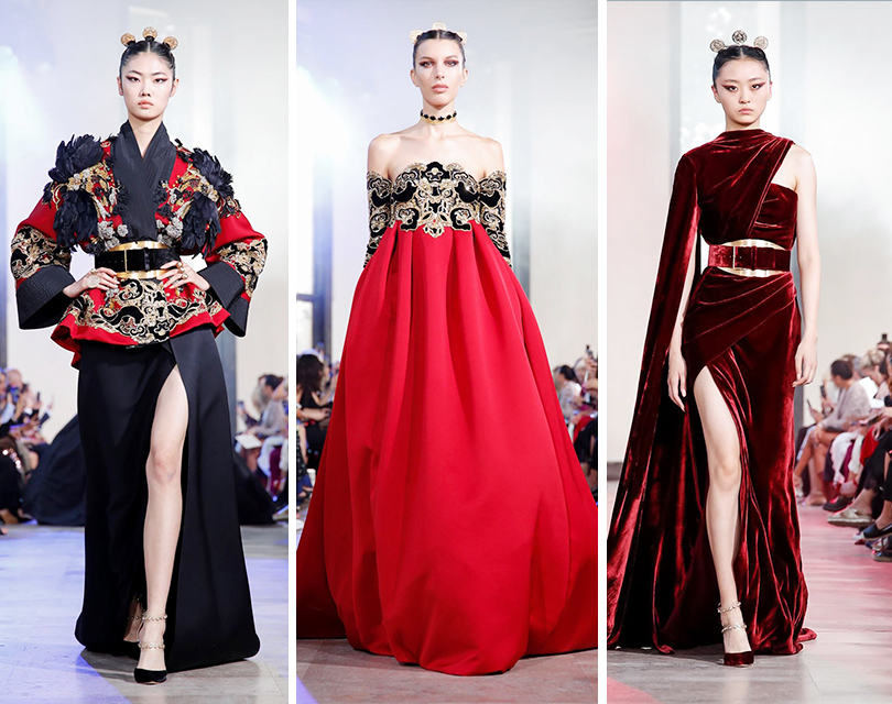 Азиатские мотивы в коллекции Elie Saab Couture