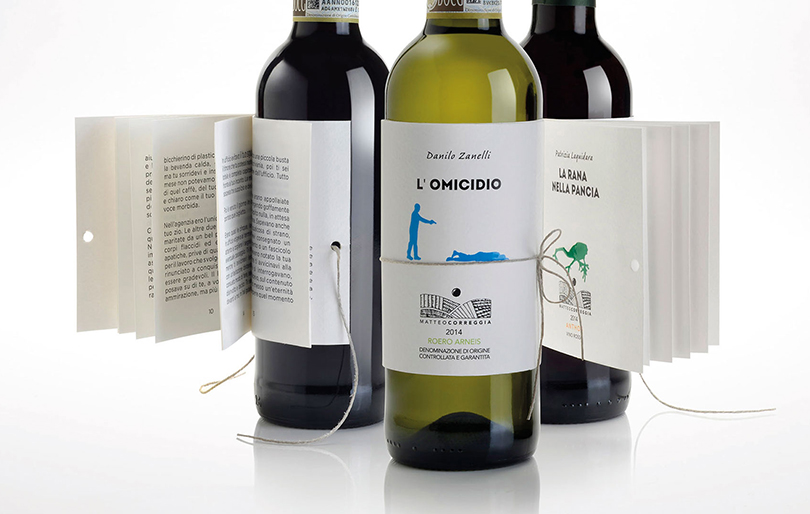 Блог редакции: на бутылках с вином напечатали книги