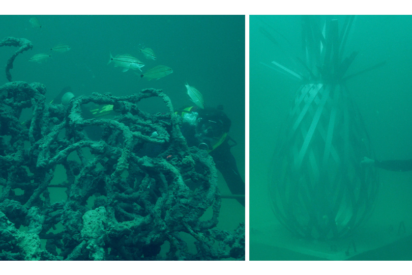 Затопленное искусство: в США появился подводный музей скульптуры
