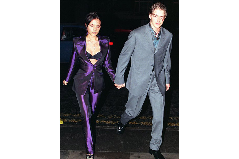 Так Дэвид и Виктория Бекхэм выглядели на заре своего романа, в 1997 году