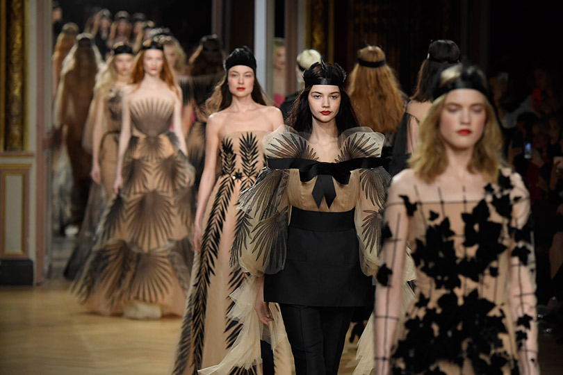Показ Yanina Couture в рамках Недели высокой моды в Париже