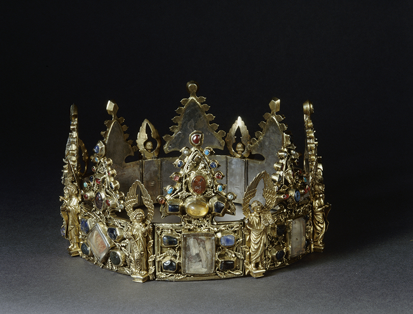 Корона-реликварий, Музей Лувра