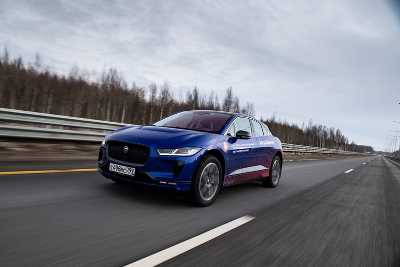 Cars with Jan Coomans. Electrified road trip — driving Jaguar’s all electric I-Pace from Moscow to St. Petersburg