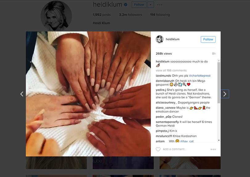 Уроки красоты с Евгенией Ленц: «голливудские» ногти — новый тренд. Среди поклонниц нового тренда — Хайди Клум