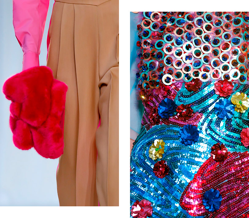 Цветочно-конфетный период Delpozo на Неделе моды в Лондоне