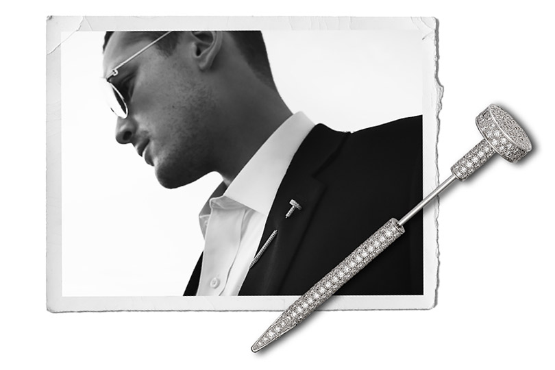 Часы & Караты: белым по черному – мужские броши в новой коллекции Cartier Captivating in White