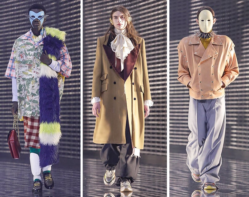 Нуарные фантазии Алессандро Микеле на показе Gucci в Милане