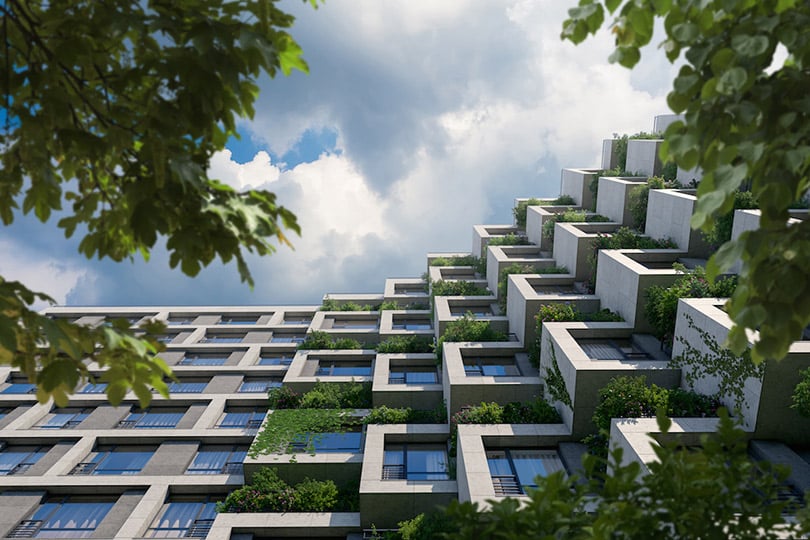 Проект комплекса апартаментов на проспекте Мира в Москве