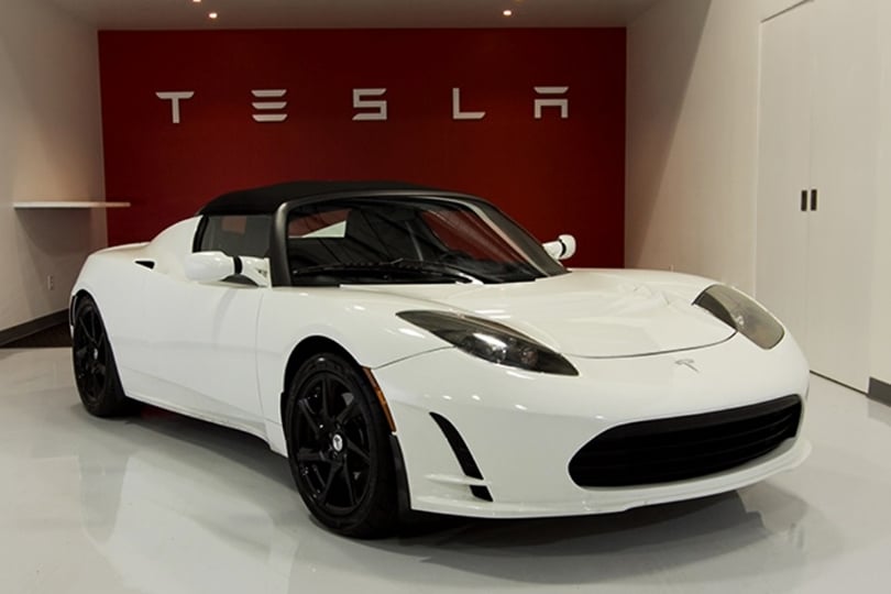 Машины Харви Спектера: Tesla Roadster Sport 2011