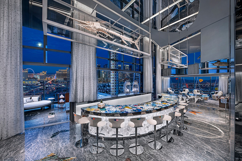 Ночь в музее: в Лас-Вегасе представили самый дорогой гостиничный номер в мире с дизайном Дэмиена Херста