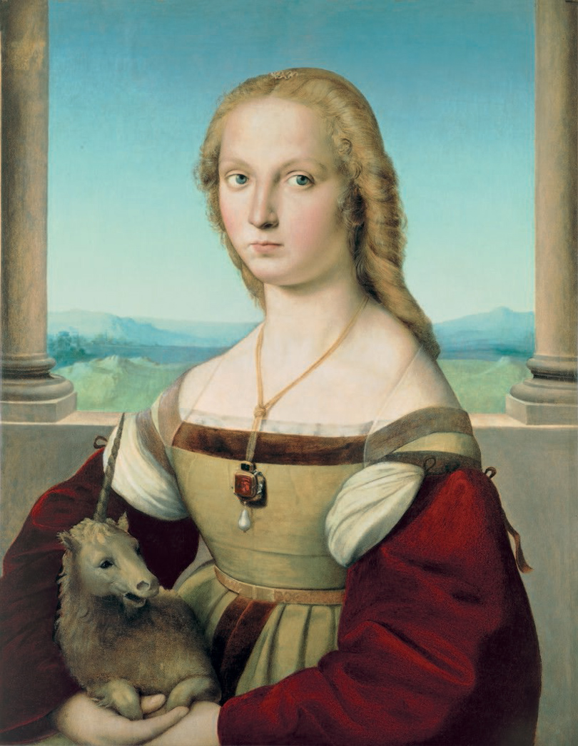 Рафаэль, «Дама с единорогом», ок. 1505