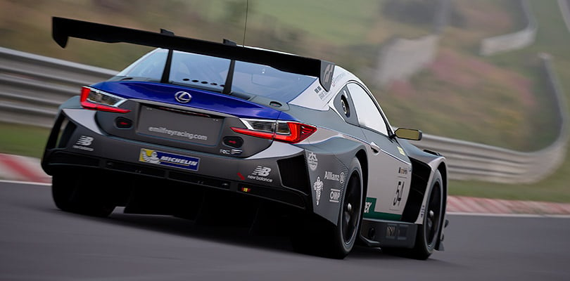 Гоночный автомобиль Lexus RC F GT3 стал участником игры Gran Turismo на PlayStation