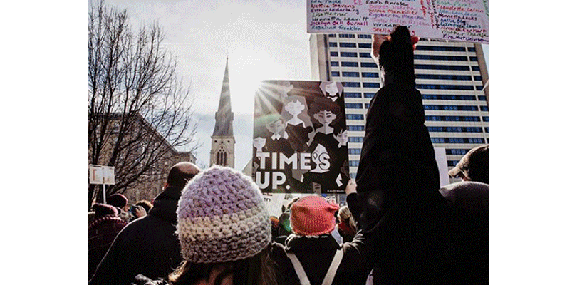 Звезды поддержали «Женский марш» в США