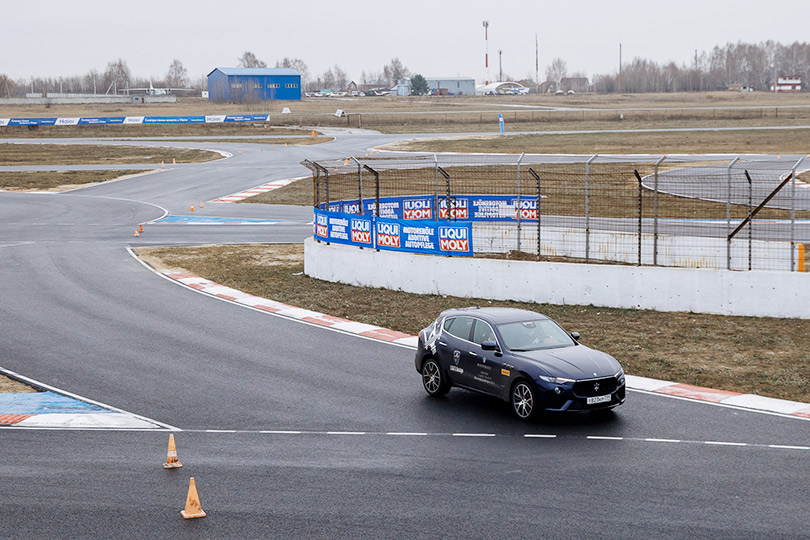 Cars with Jan Coomans. Maseratis on ADM Raceway — it’s not winter as long as the track is still black