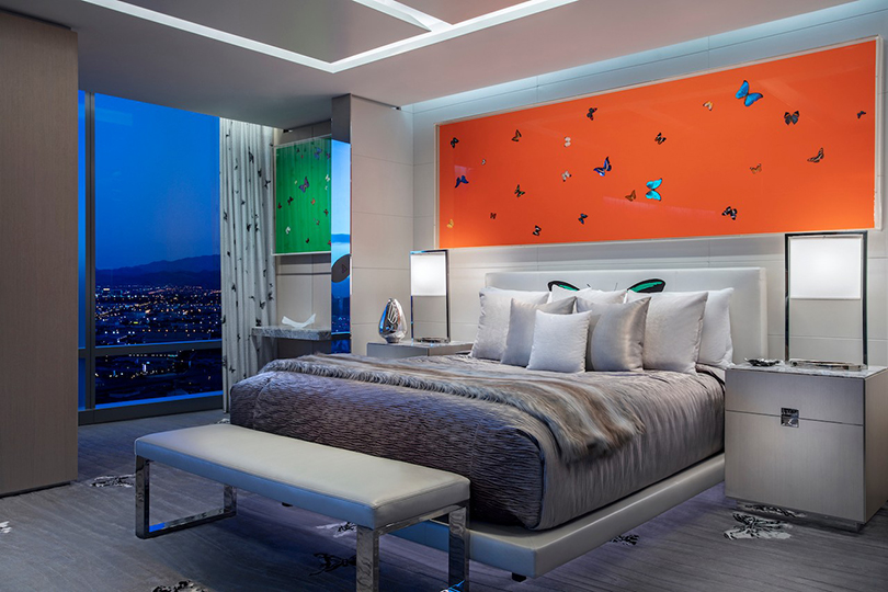 Ночь в музее: в Лас-Вегасе представили самый дорогой гостиничный номер в мире с дизайном Дэмиена Херста