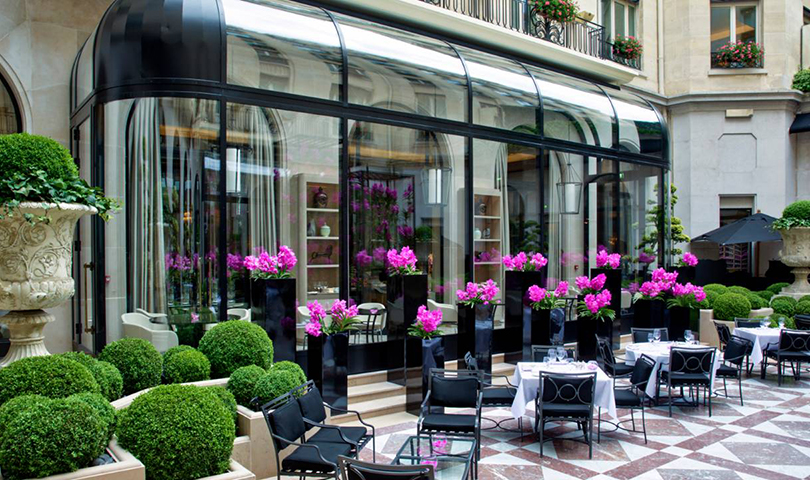 Один отель, три ресторана и пять звезд Michelin в парижском George V. L’Orangerie