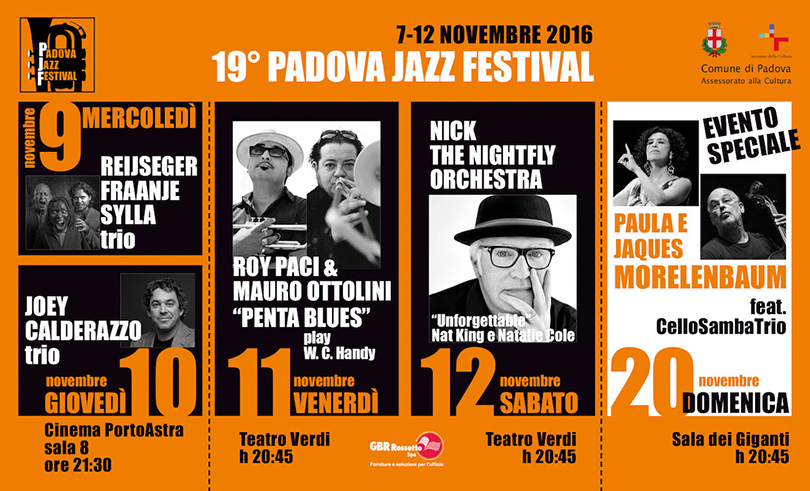 Джазовый фестиваль в Падуе: 9-12 ноября