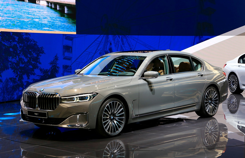 Cars with Jan Coomans. Geneva International Motor Show 2019. BMW 7