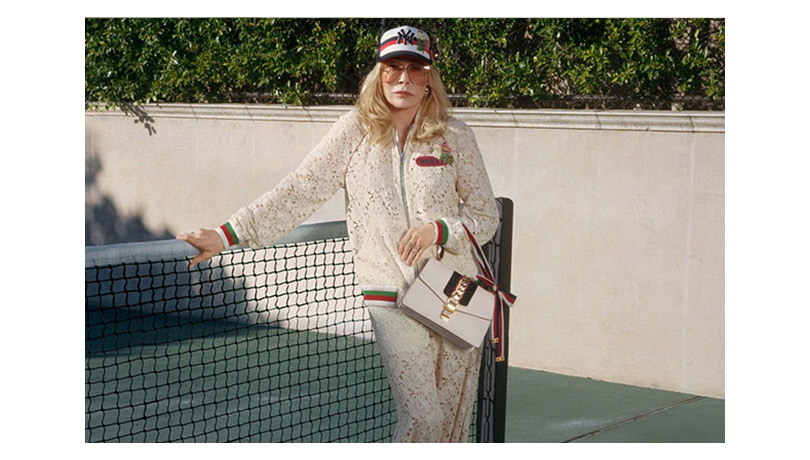 Dolce vita на Голливудских холмах: 77-летняя Фэй Данауэй снялась в рекламной кампании Gucci