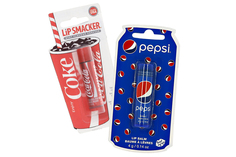 Бальзамы для губ от Pepsi Original и Lip Smacker