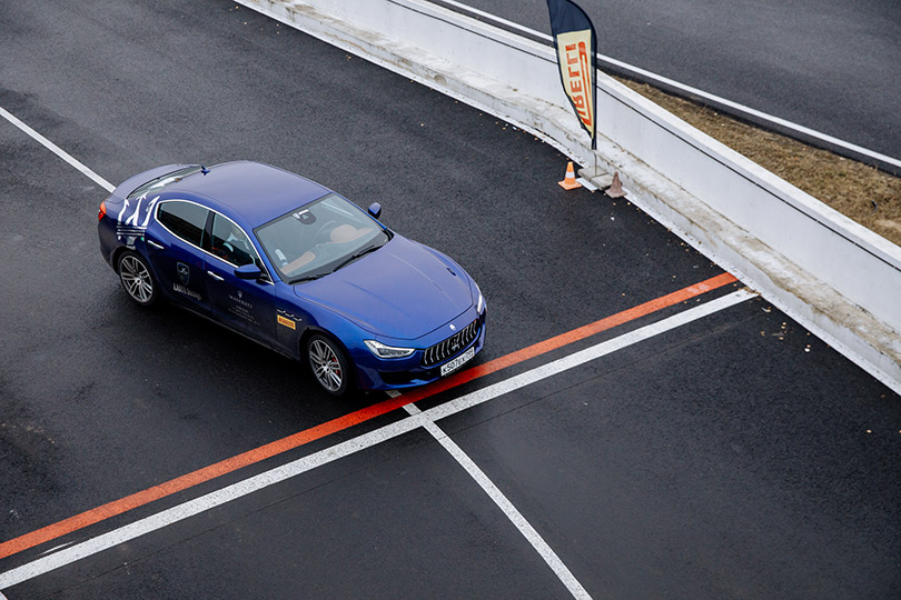 Cars with Jan Coomans. Maseratis on ADM Raceway — it’s not winter as long as the track is still black