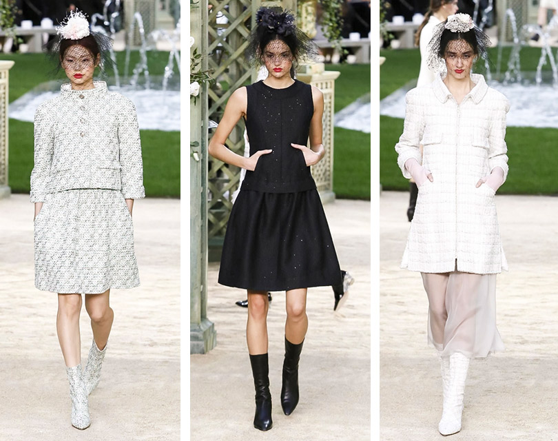 Я садовником родился: Карл Лагерфельд пригласил гостей шоу Chanel Couture в традиционный французский парк