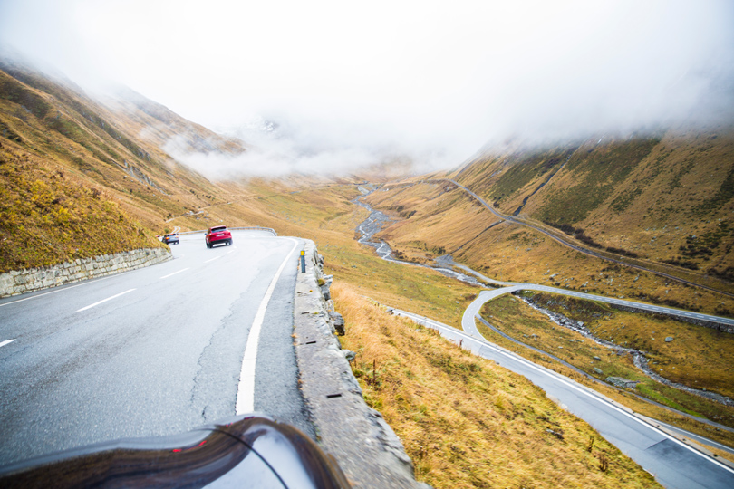 Cars with Jan Coomans: driving the new Porsche Panamera across the Swiss Alps