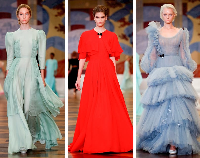 Российские дизайнеры на Неделе высокой моды в Париже: показ Ulyana Sergeenko Couture