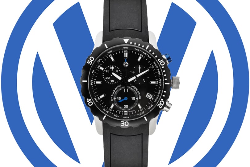 Идея подарка: лучшие дизайнерские часы из коллекций автомобильных брендов. Volkswagen